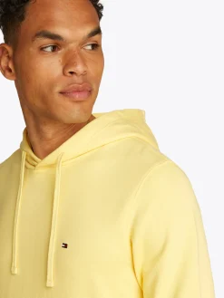 Terry-Hoodie mit aufgestickter Flag
