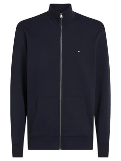 Terry-Sweatshirt mit Reißverschluss