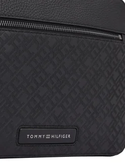 TH Monogramm Mini Messenger Tasche