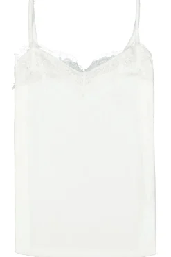 Top mit Spitze