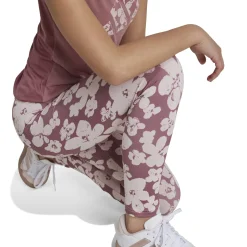 Train Essentials Seasonal Printed High Waisted Kids 7/8-Leggings