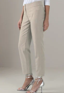 Trendige Stretch-Hose mit breitem Formbund