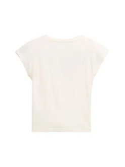 T-Shirt mit Knoten-Detail
