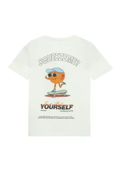 T-Shirt mit Rückenprint