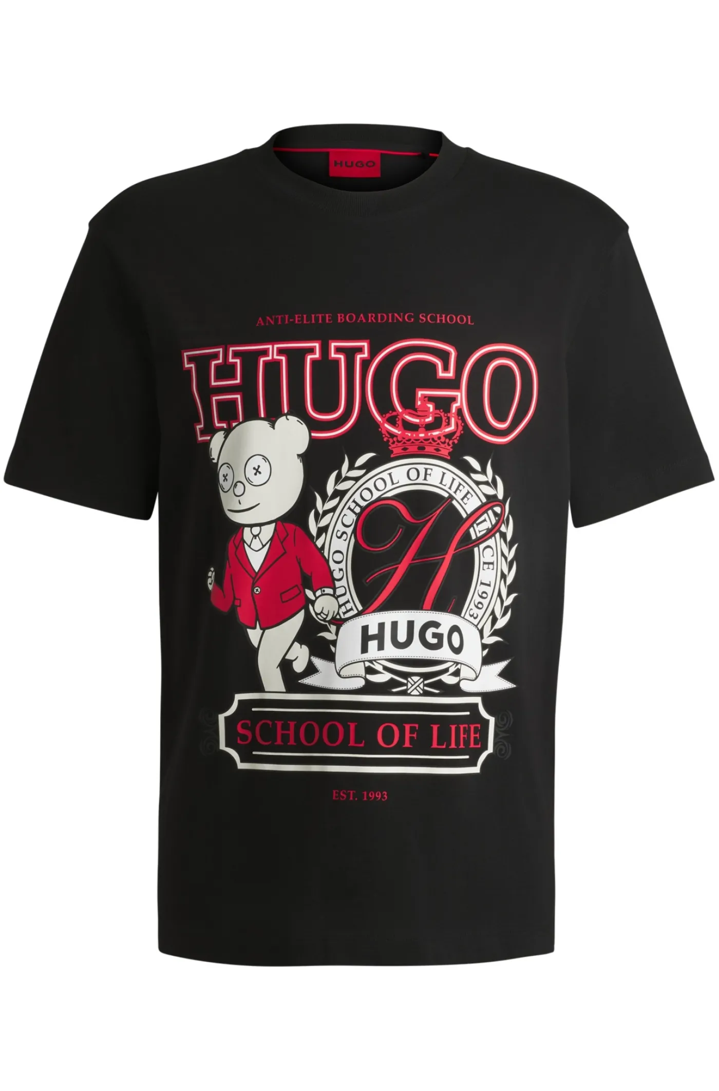 T-Shirt aus Baumwoll-Jersey mit Logo-Grafik-Print