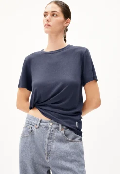 T-Shirt aus TENCEL™ Lyocell Mix GENESAA