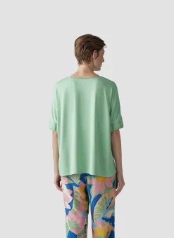 T-Shirt aus Viskose
