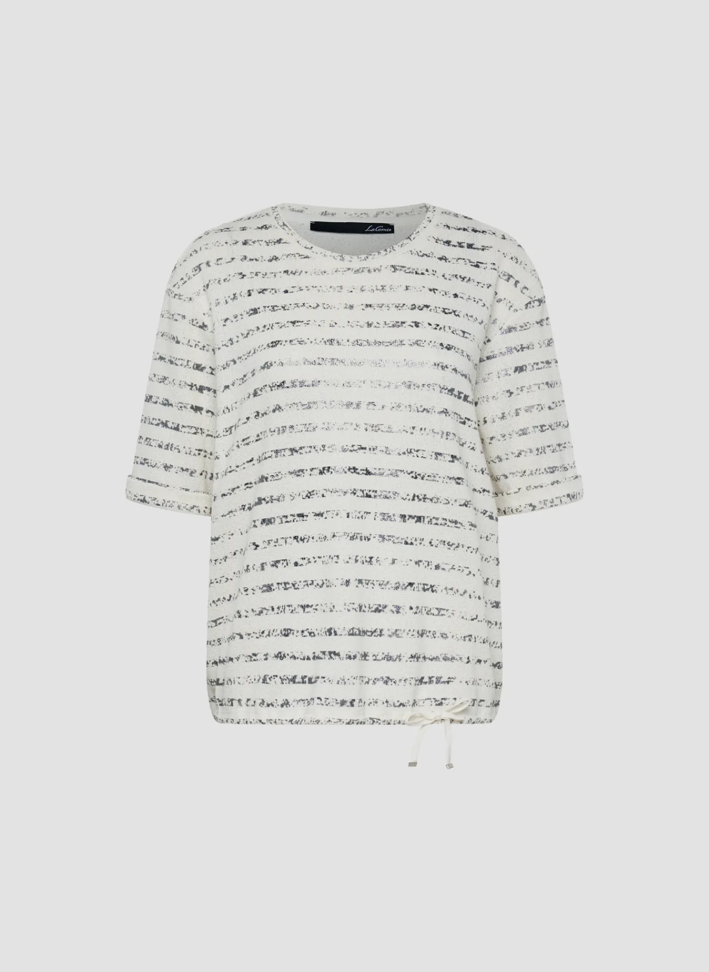 T-Shirt in Streifenoptik