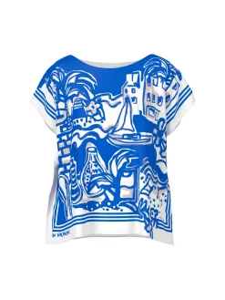 T-Shirt mit Allover-Muster