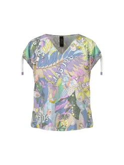 T-Shirt mit Allover-Muster