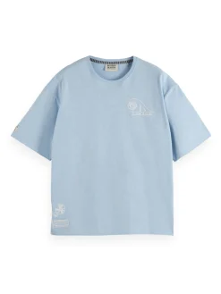 T-Shirt mit Artwork-Print
