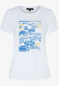 T-Shirt mit Beach Print