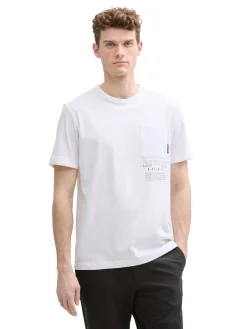 T-Shirt mit Brusttasche