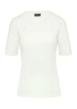T-Shirt mit Doublelayer-Detail