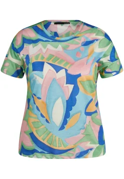 T-Shirt mit floralem Print