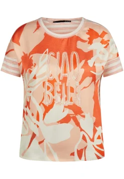 T-Shirt mit modernem Muster
