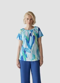 T-Shirt mit modernem Muster