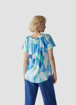 T-Shirt mit modernem Muster