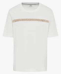 T-Shirt mit Pailletten