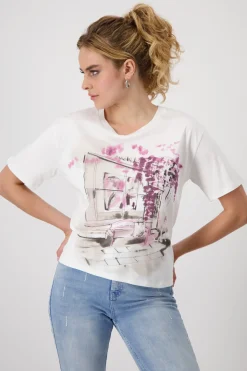 T-Shirt mit Print
