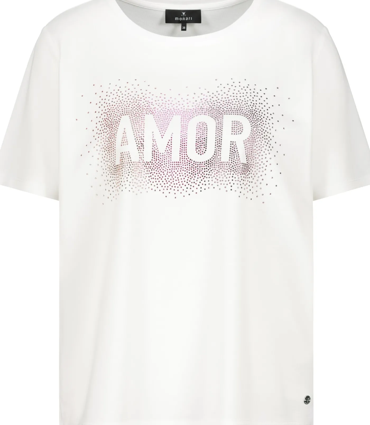 T-Shirt mit Strasssteinen