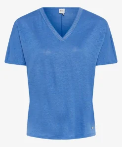 T-Shirt mit V-Neck
