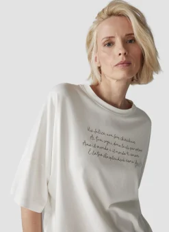 T-Shirt mit Wording