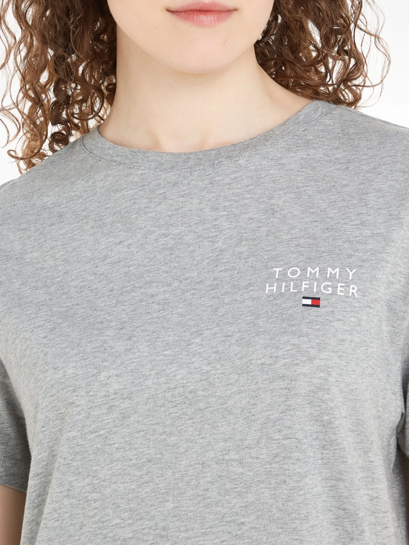 T-Shirt-Nachthemd mit halblangen Ärmeln