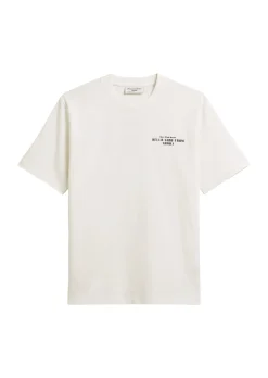 T-Shirt oversized mit Print auf Vorder- und Rückseite
