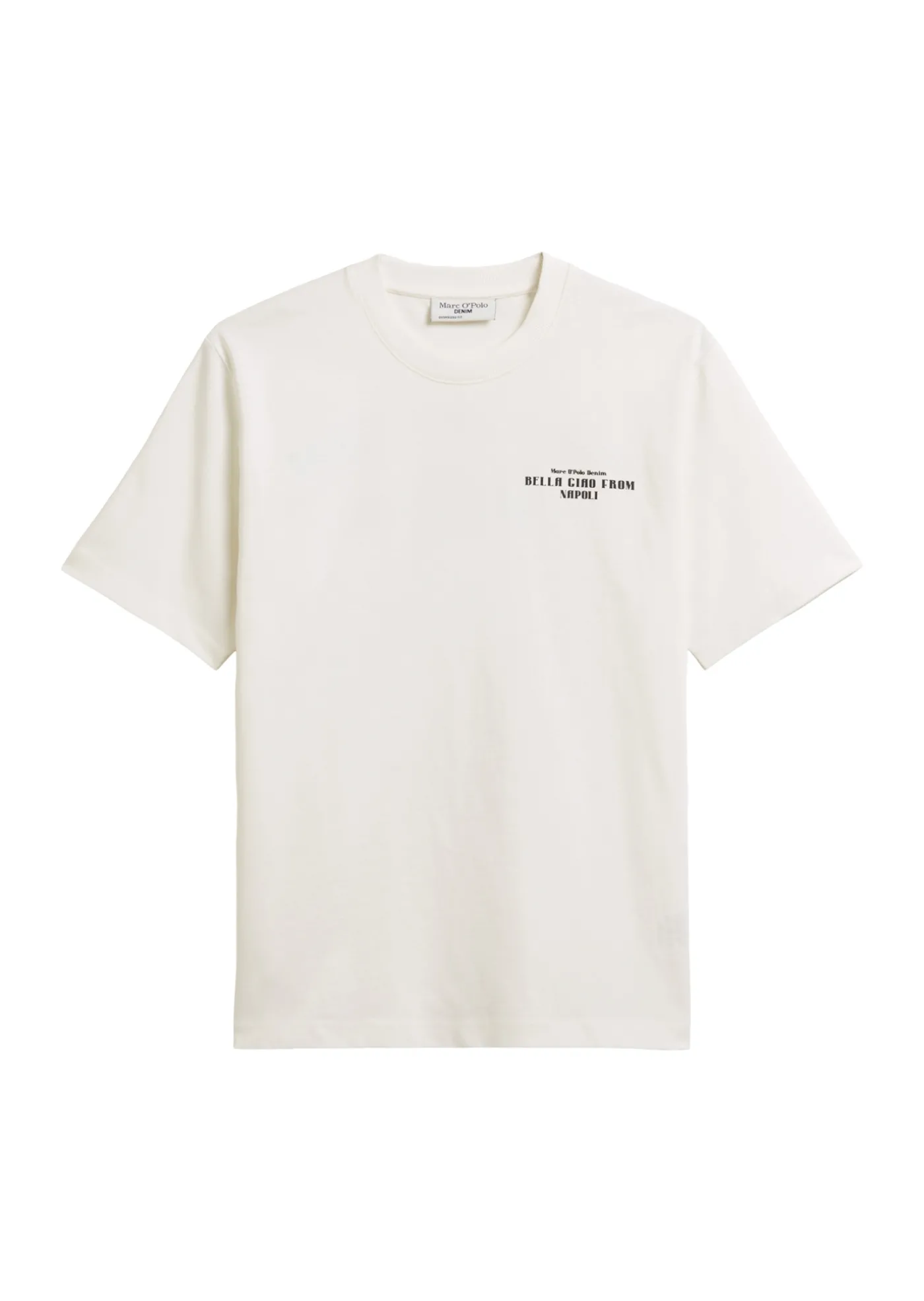T-Shirt oversized mit Print auf Vorder- und Rückseite