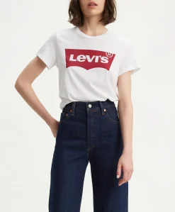 T-Shirt Print weiß