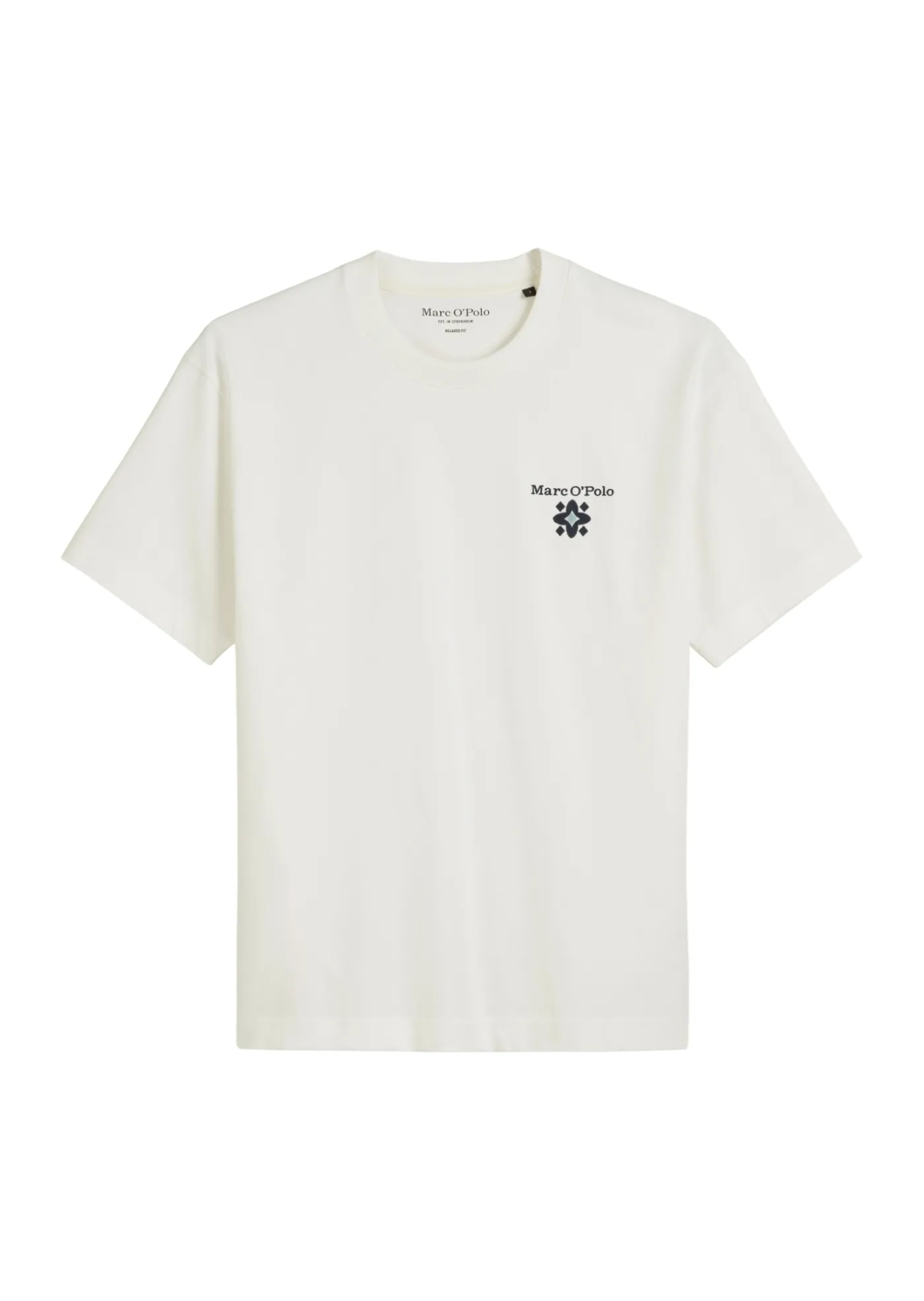 T-Shirt relaxed aus schwerem Bio-Baumwoll-Jersey