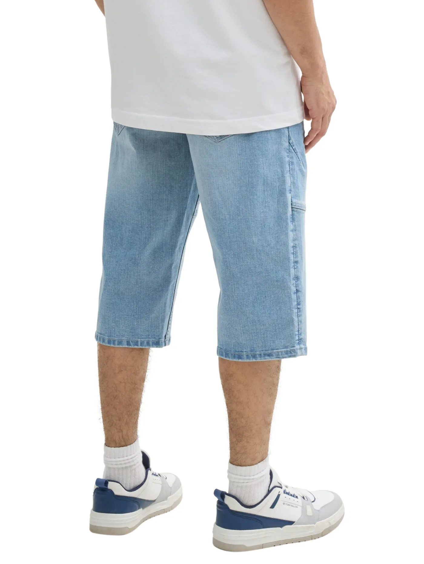TTMORRIS Relaxed Overknee Jeans Shorts