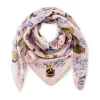 Tuch aus recyceltem Polyester mit Peanuts-Motiven