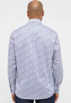 Twillhemd mit floralem Print