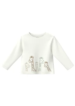 Unisex Longsleeve mit Giraffen-Print