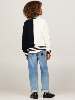 V-Ausschnitt Pullover