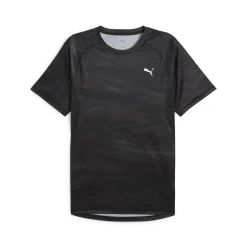VELOCITY Lauf-T-Shirt mit Allover-Print Herren
