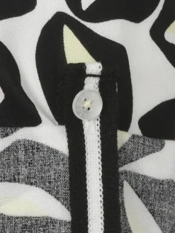 Viskose Schlupfbluse mit Allover-Print