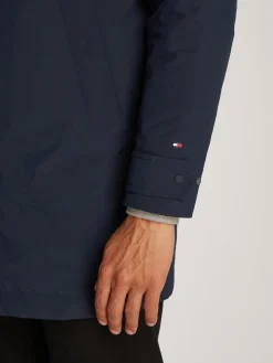 Wasserabweisender, verstaubarer Car-Coat