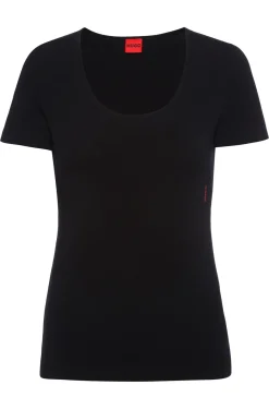 ZWEIER-PACK T-SHIRTS AUS STRETCH-BAUMWOLLE MIT LOGO TWIN T-SHIRT RN